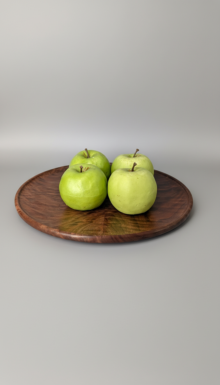Museum-Grade Bookmatched Walnut Platter | 13" Hand-Turned Artisan Centerpiece | The Terroir of Walnut