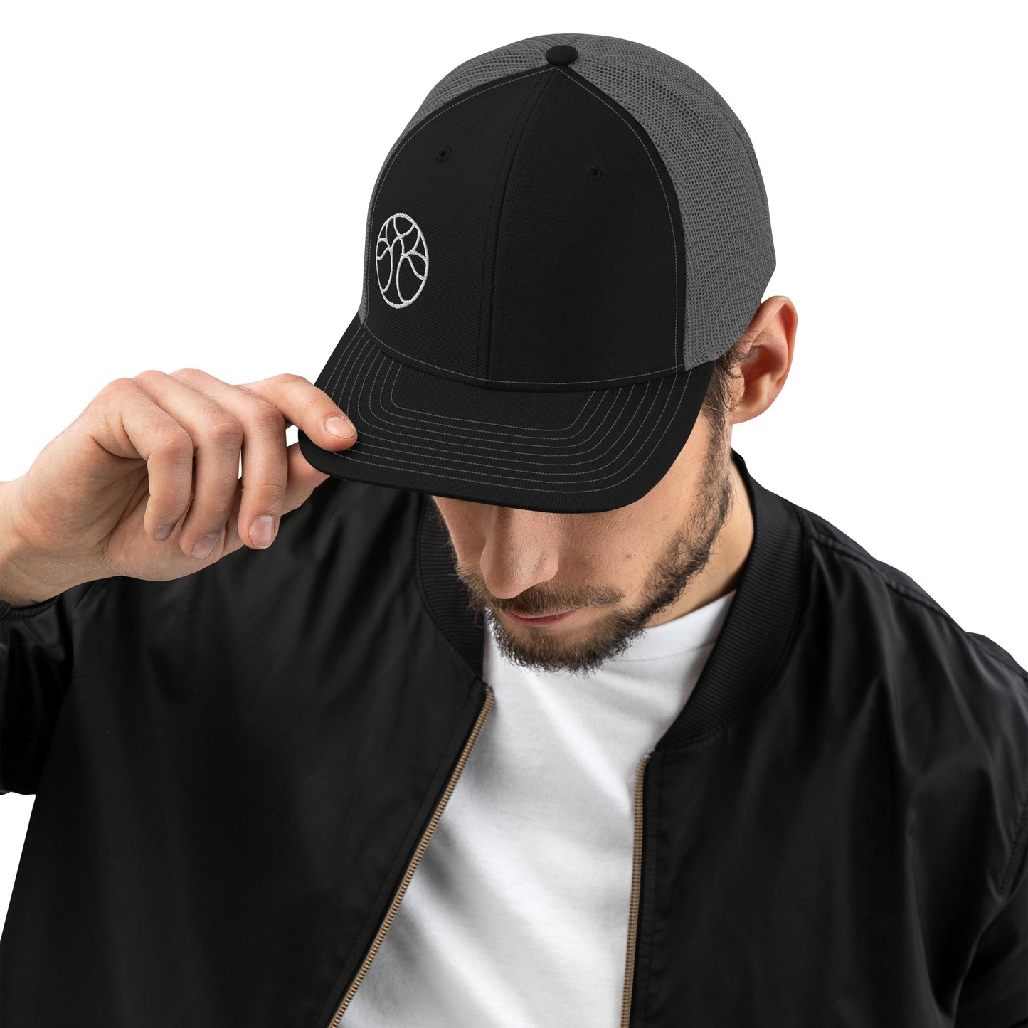 Q Branch Woodworks Logo Trucker Hat