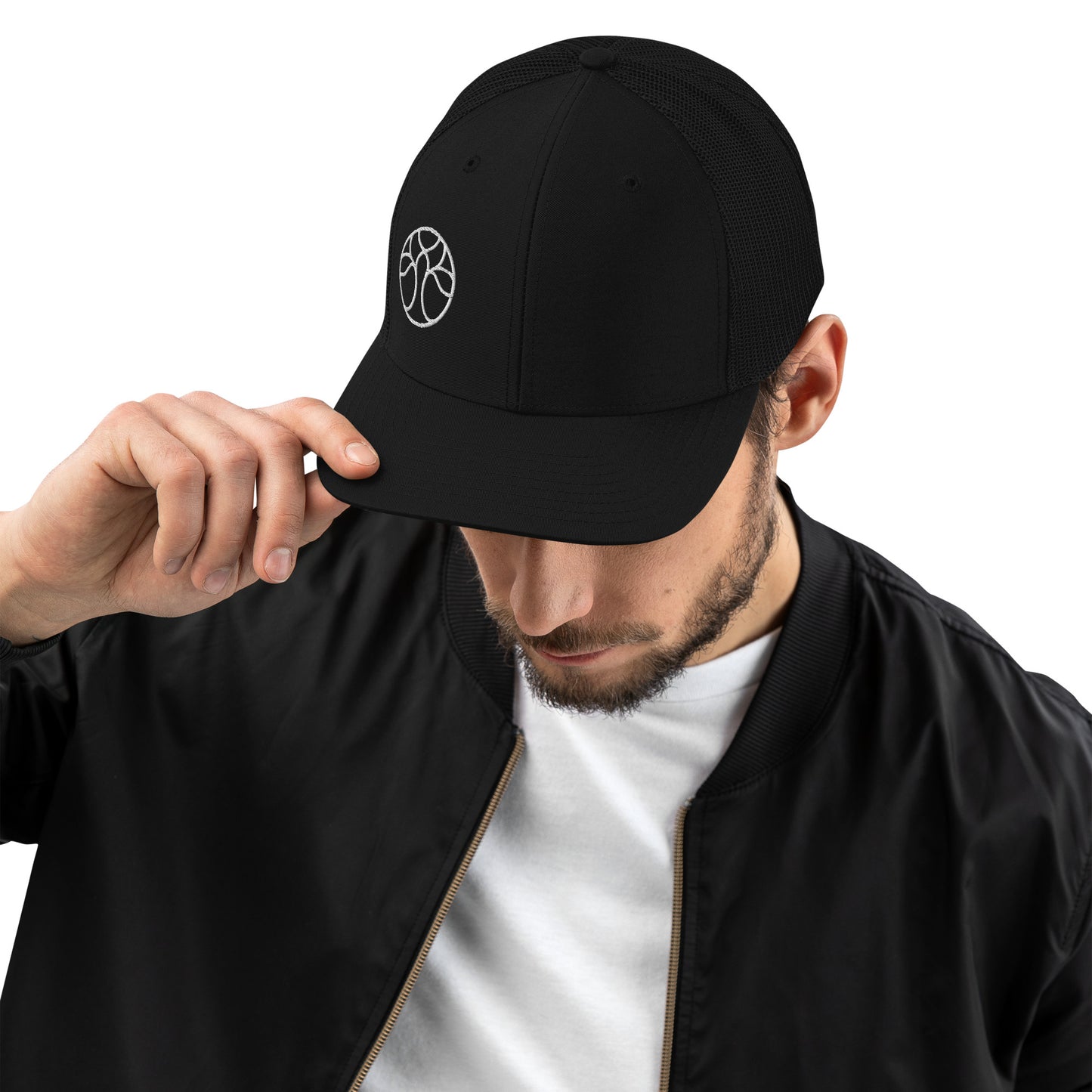 Q Branch Woodworks Logo Trucker Hat