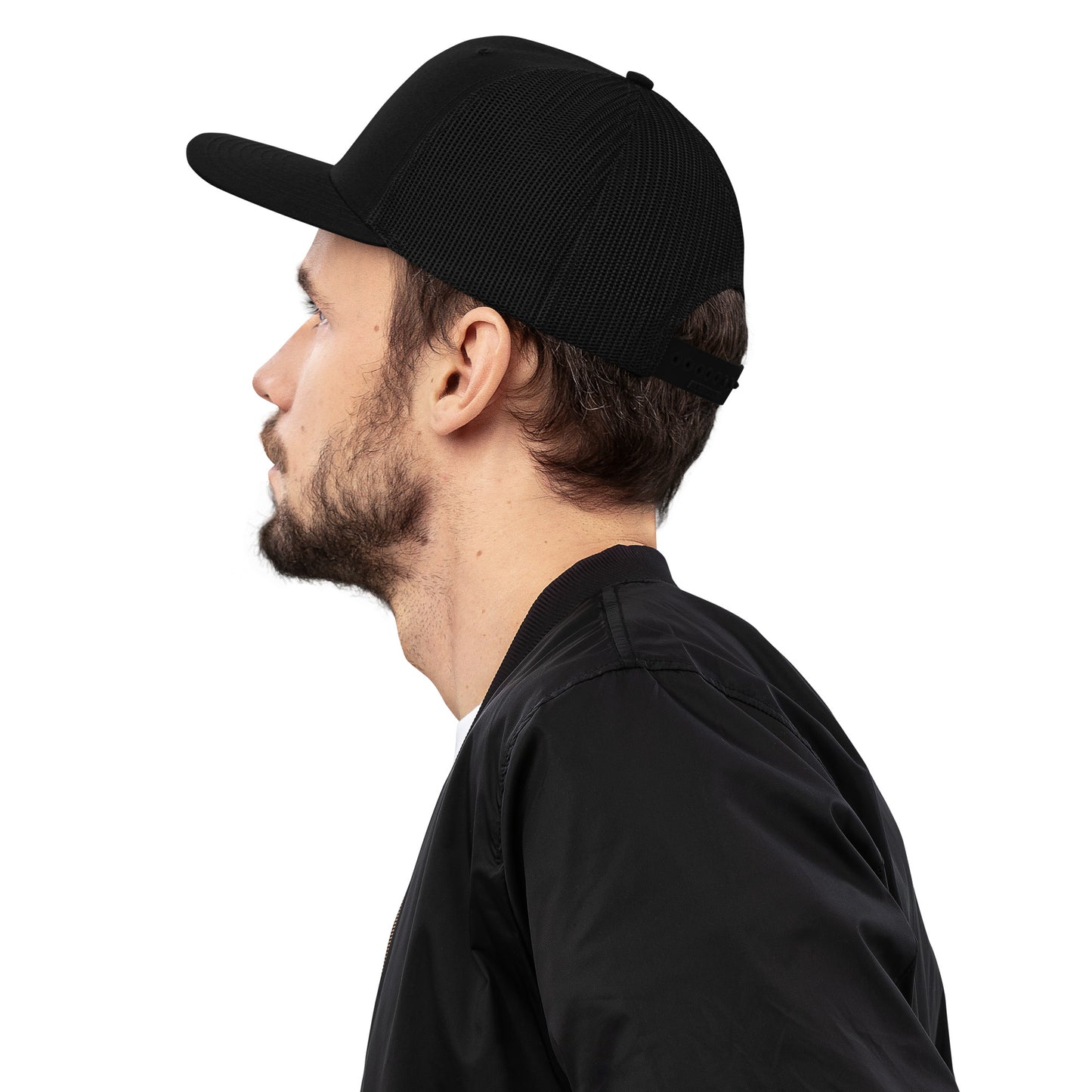 Q Branch Woodworks Logo Trucker Hat