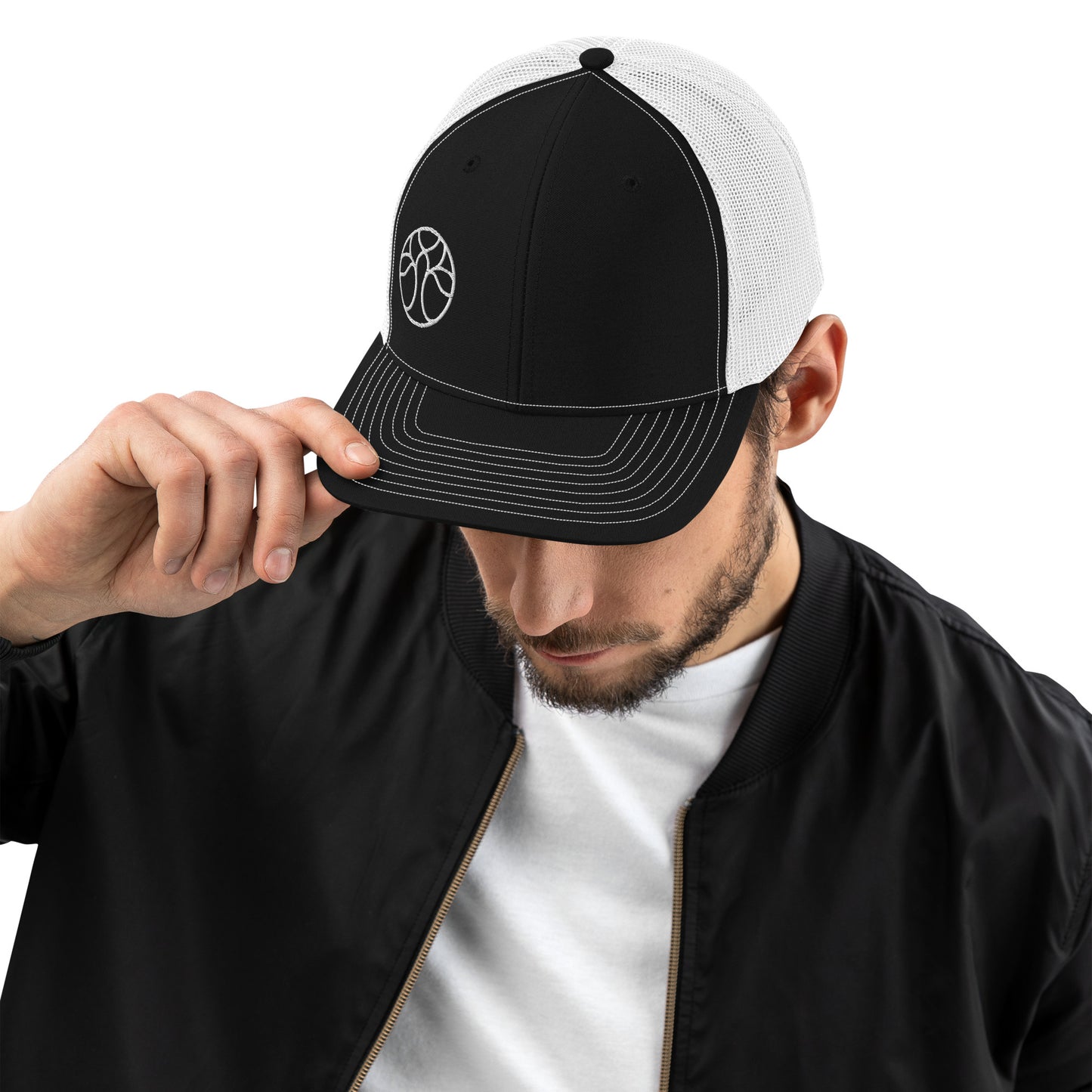 Q Branch Woodworks Logo Trucker Hat