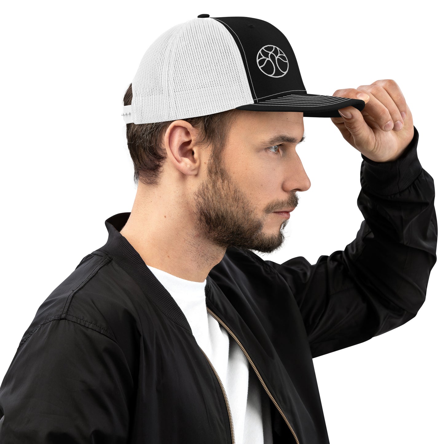 Q Branch Woodworks Logo Trucker Hat