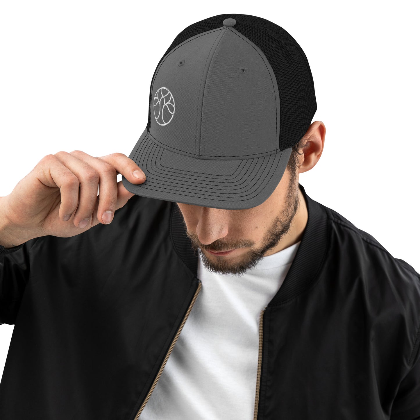 Q Branch Woodworks Logo Trucker Hat