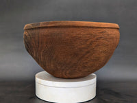 Rustic weathered maple bowl/vessel