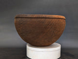 Rustic weathered maple bowl/vessel