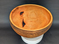 Rustic weathered maple bowl/vessel