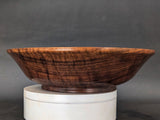 Museum-quality figured walnut bowl