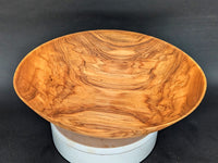 ULTRA-thin olive ash bowl - so thin it's TRANSLUCENT