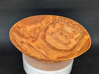 ULTRA-thin olive ash bowl - so thin it's TRANSLUCENT