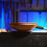 Stunning Curly Maple Bowl - 8", Handcrafted, Food-Safe Finish