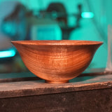 Stunning Black Acacia Bowl - 6" x 3", Handcrafted, Food-Safe Finish