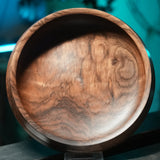 Stunning Figured Walnut Bowl - 11", Handcrafted, Food-Safe Finish