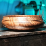 Stunning Figured Walnut Bowl - 11", Handcrafted, Food-Safe Finish