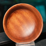 Beautiful Mahogany Rose Engine Bowl - 6" x 2.5", Handcrafted, Food-Safe Finish