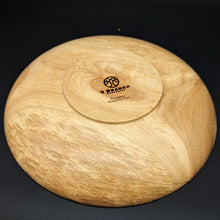 Load image into Gallery viewer, Burl and flame eucalyptus bowl with cracks and voids - 10&quot;x2&quot;

