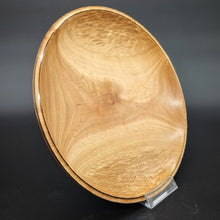 Load image into Gallery viewer, Burl and flame eucalyptus bowl with cracks and voids - 10&quot;x2&quot;
