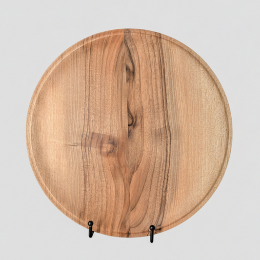 Bookmatched Walnut Platter | Studio Second (Discounted) | 12"