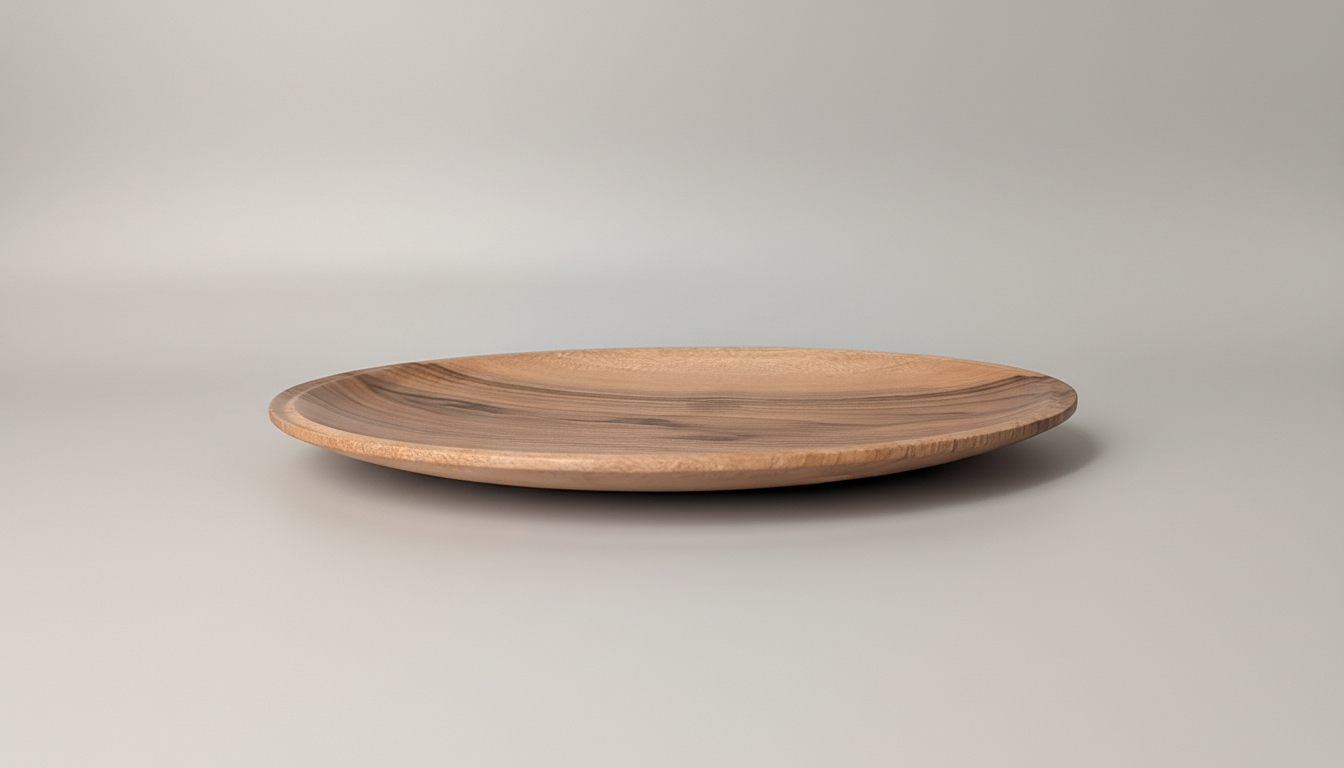 Bookmatched Walnut Platter | Studio Second (Discounted) | 12"